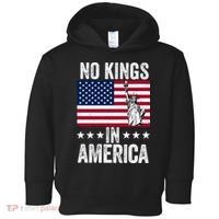 No Kings In America Toddler Hoodie thumb 0