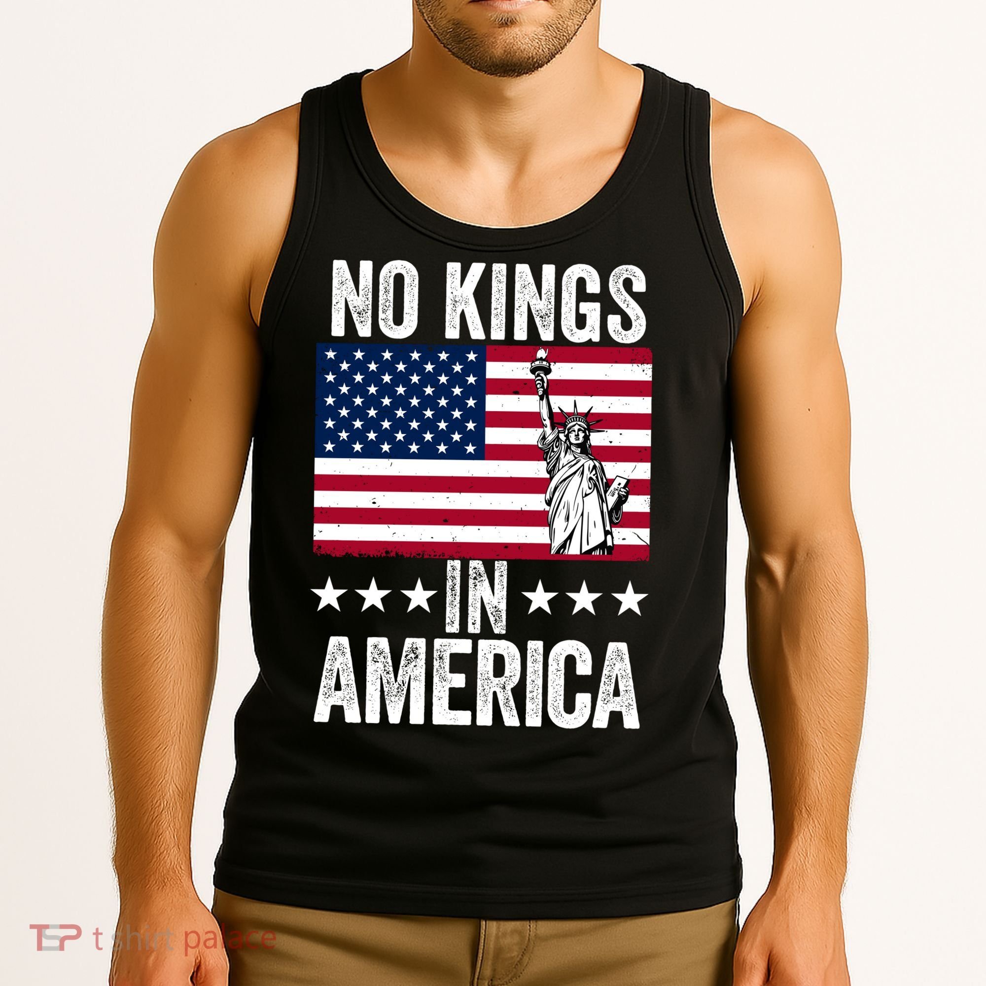 No Kings In America Tank Top