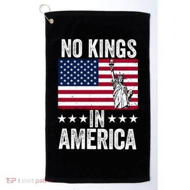 No Kings In America Golf Towel
