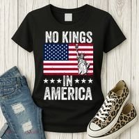 No Kings In America Women's T-Shirt thumb 3