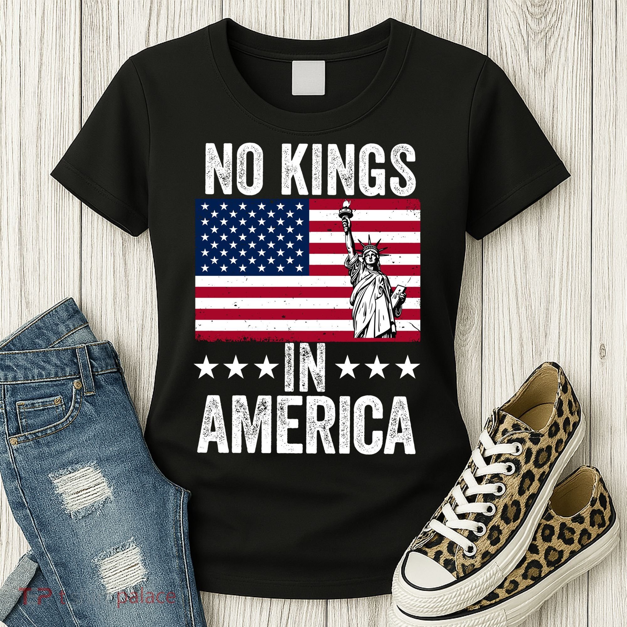 No Kings In America Women's T-Shirt