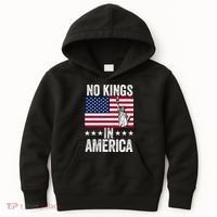 No Kings In America Kids Hoodie thumb 0