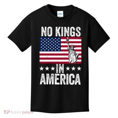 No Kings In America Kids T-Shirt