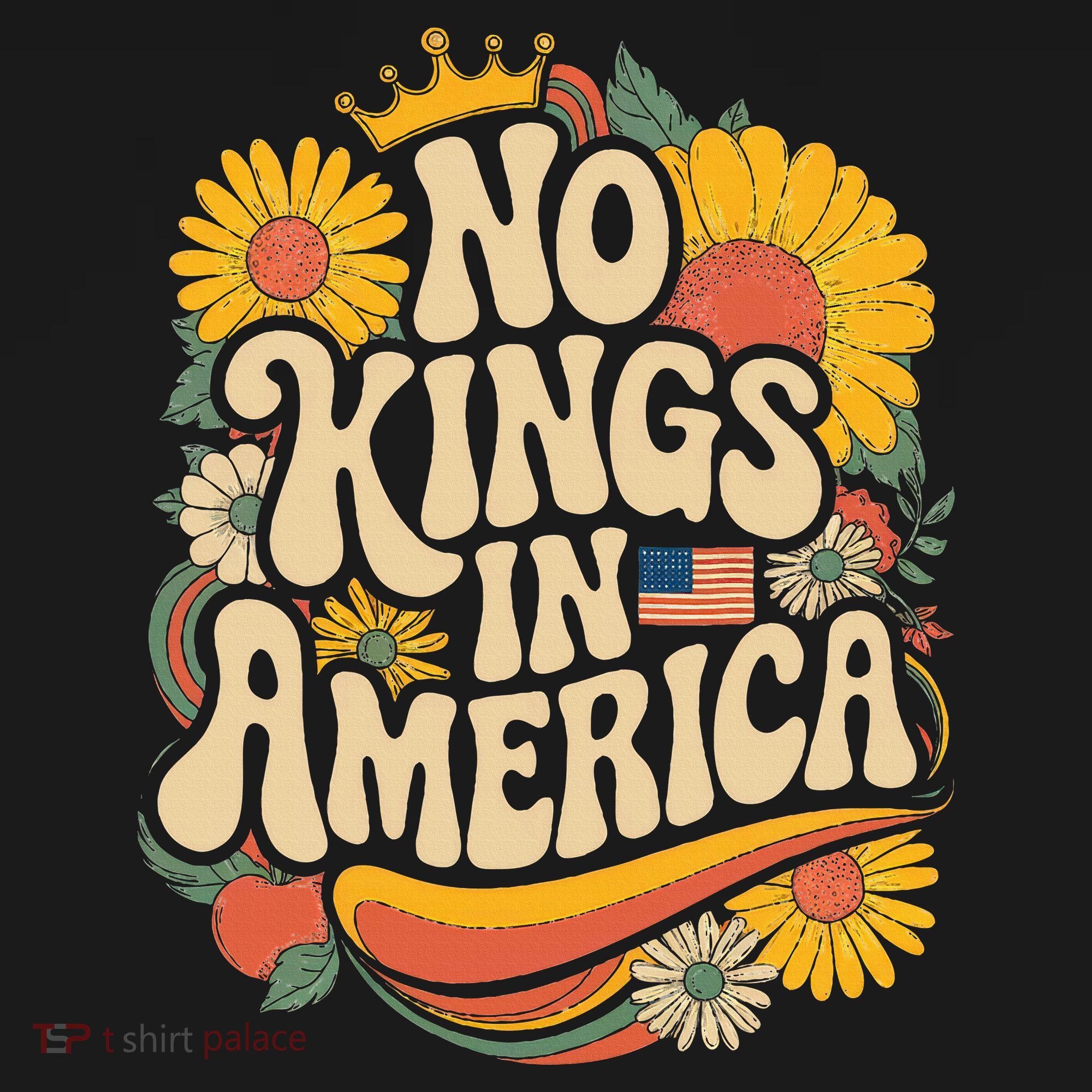  No King In American Democracy  Bucket Hat