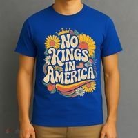  No King In American Democracy  T-Shirt thumb 3