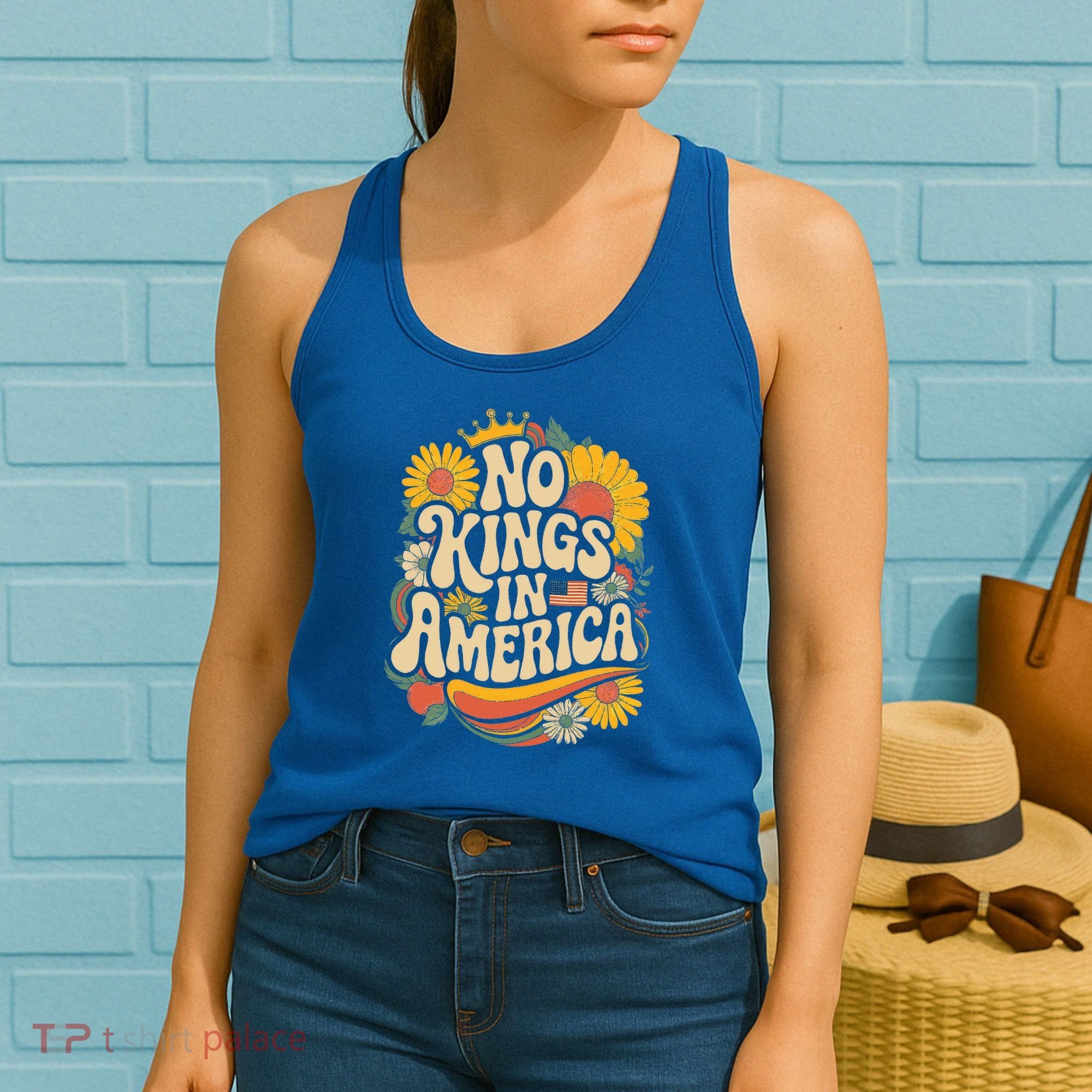  No King In American Democracy  Women's Tank Top