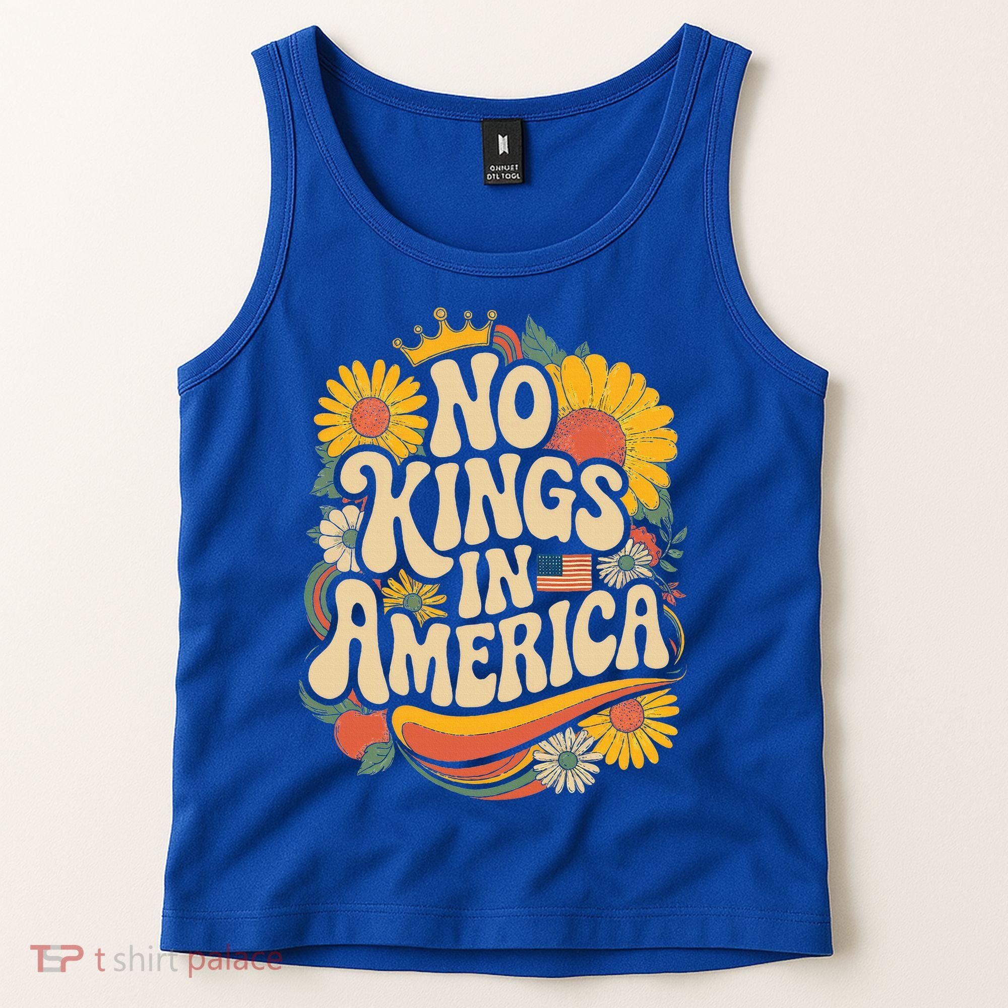  No King In American Democracy  Tank Top