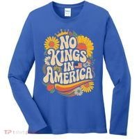  No King In American Democracy  Women's Long Sleeve Shirt thumb 0