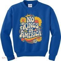  No King In American Democracy  Kids Sweatshirt thumb 0