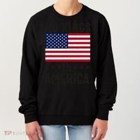 No Kings In America Flag Protest Save Democracy Women's Sweatshirt thumb 0
