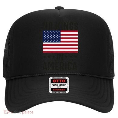 No Kings In America Flag Protest Save Democracy Hat