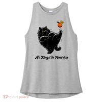 No Kings In America We The People Political  Ladies PosiCharge Tri-Blend Wicking Tank thumb 0