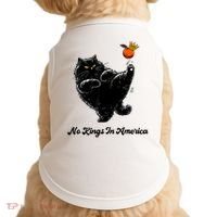 No Kings In America We The People Political  Doggie Tank thumb 0