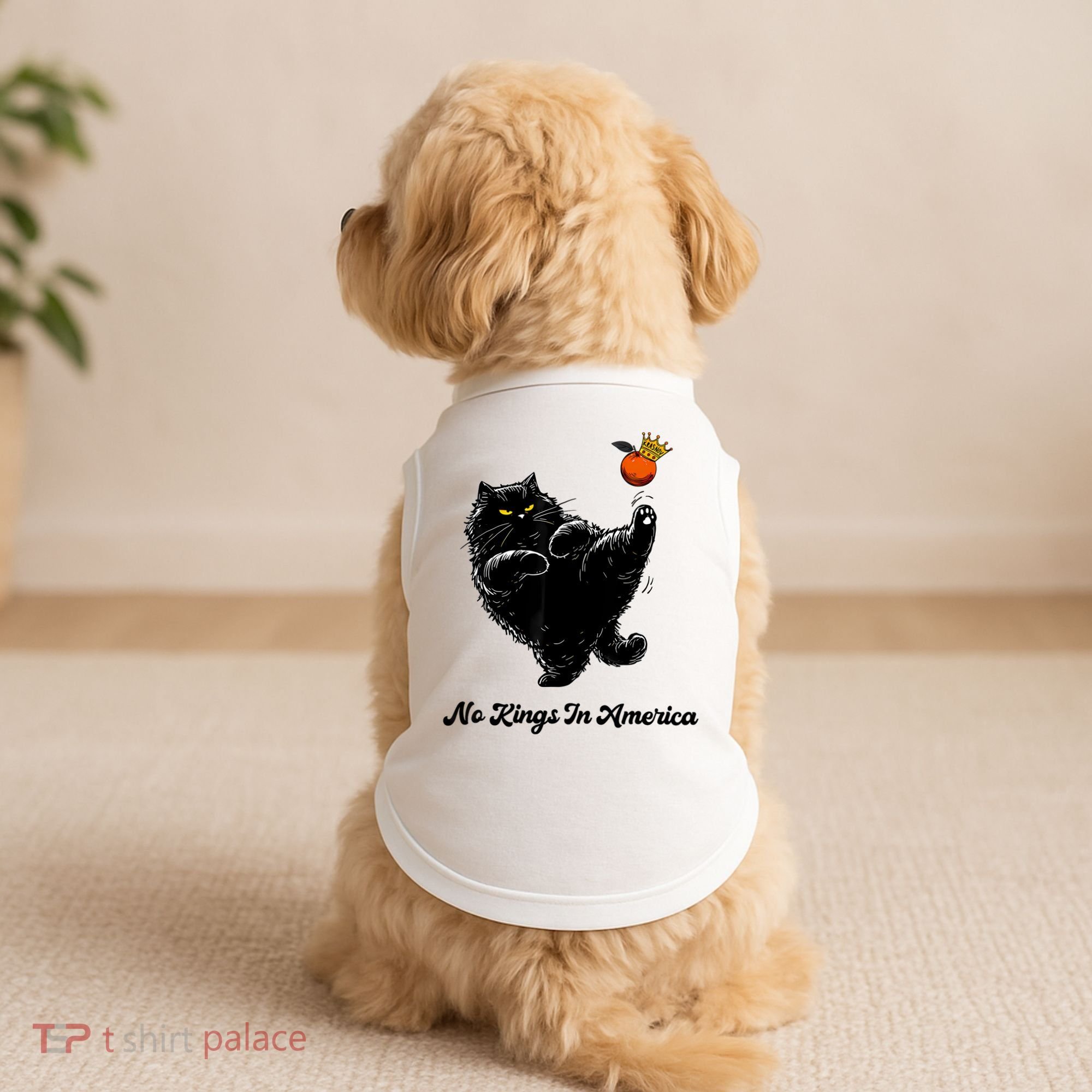 No Kings In America We The People Political  Doggie Tank