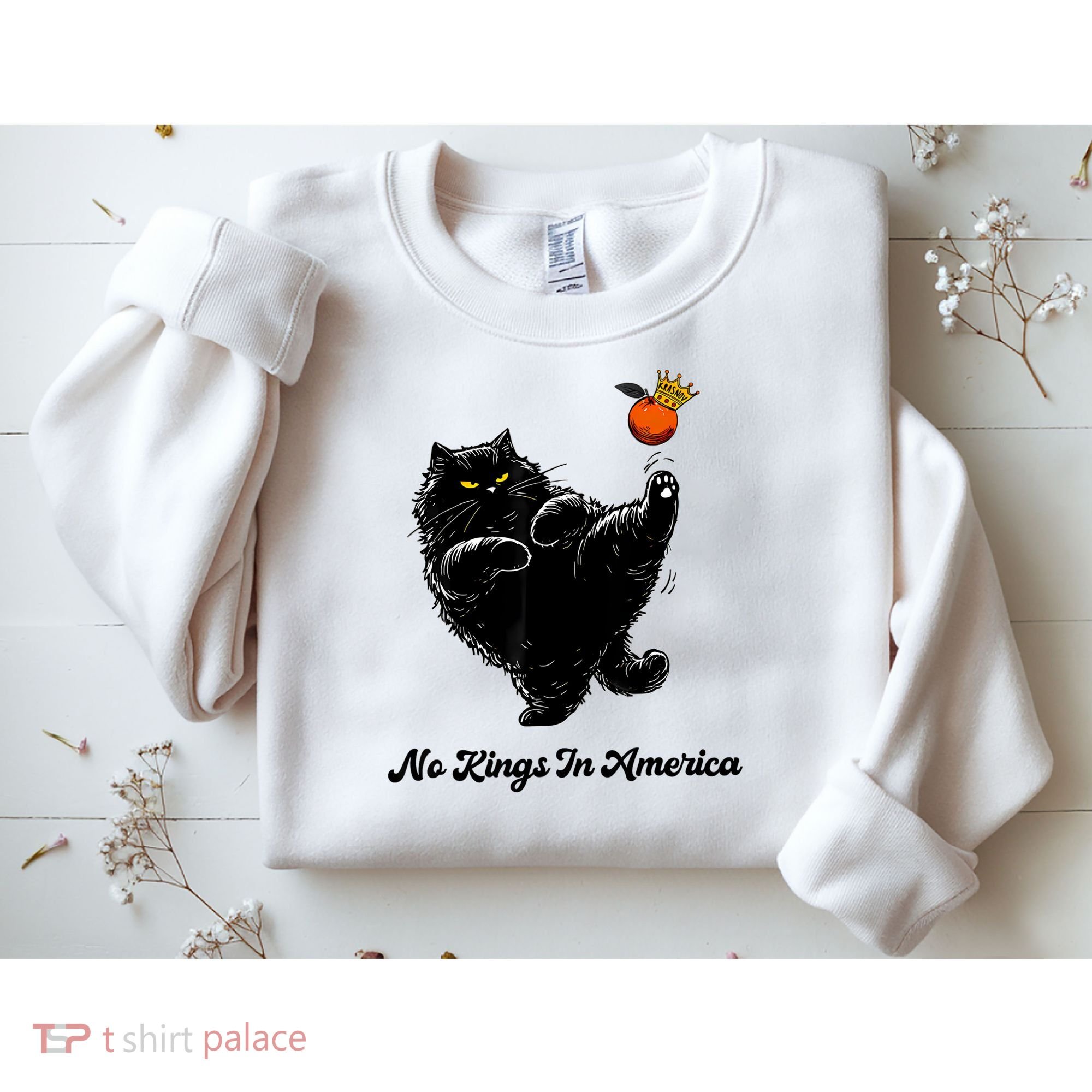 No Kings In America We The People Political  Sweatshirt