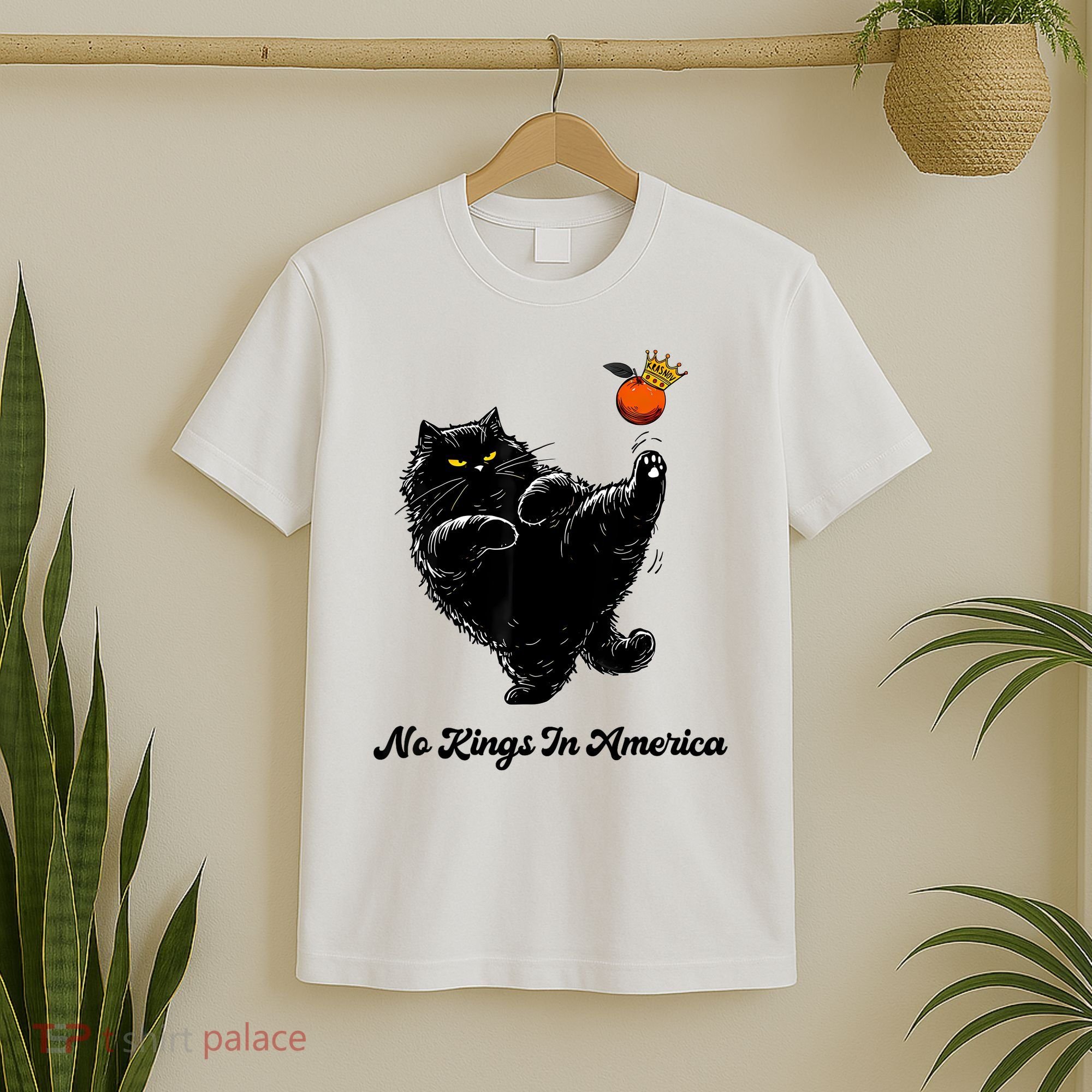 No Kings In America We The People Political  T-Shirt