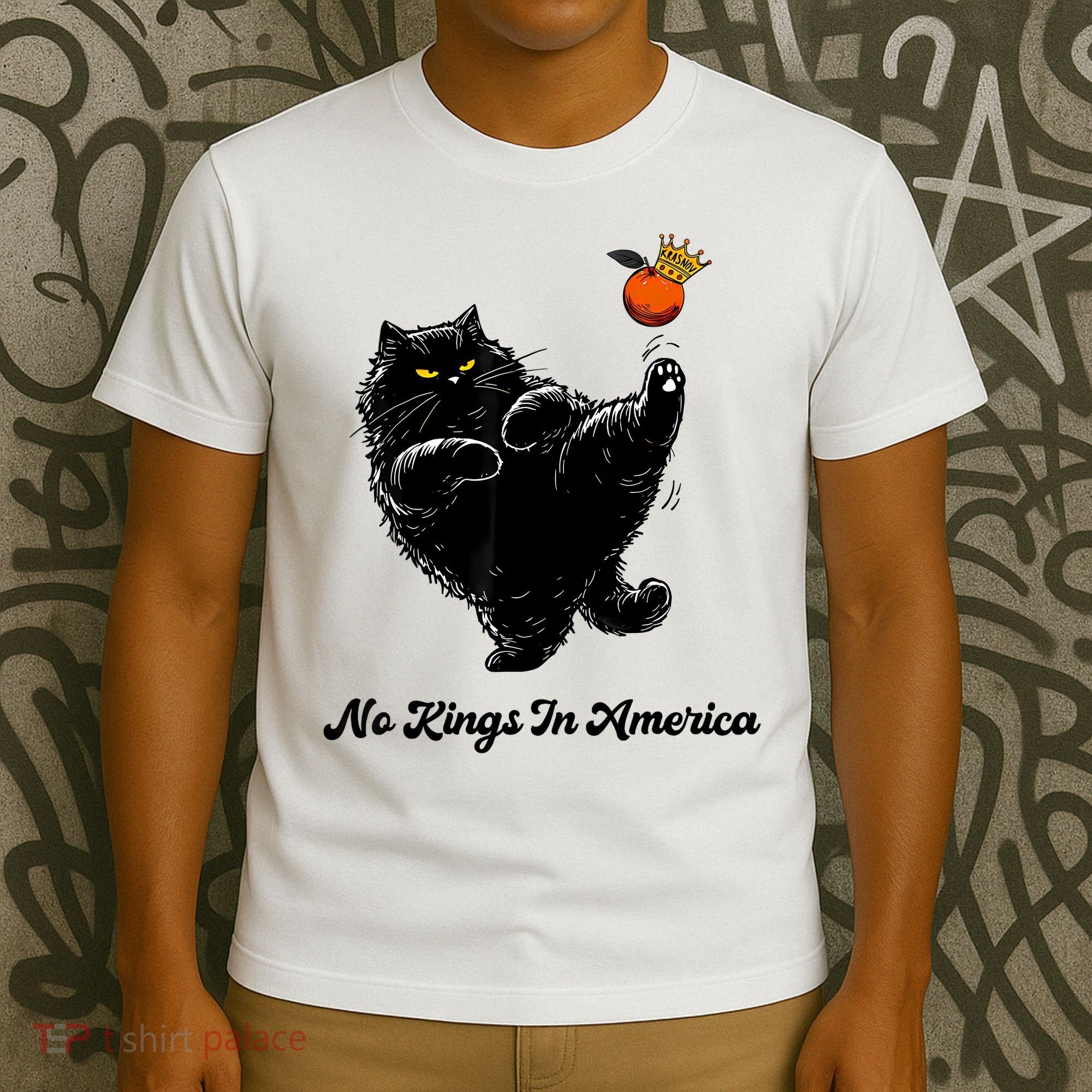 No Kings In America We The People Political  T-Shirt