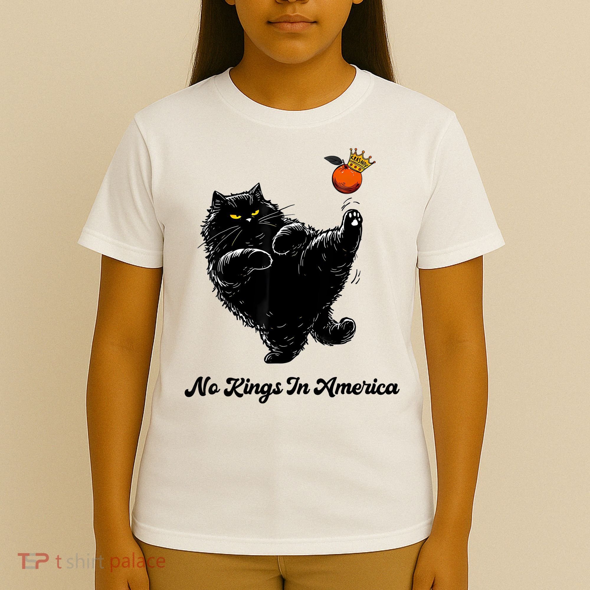 No Kings In America We The People Political  T-Shirt