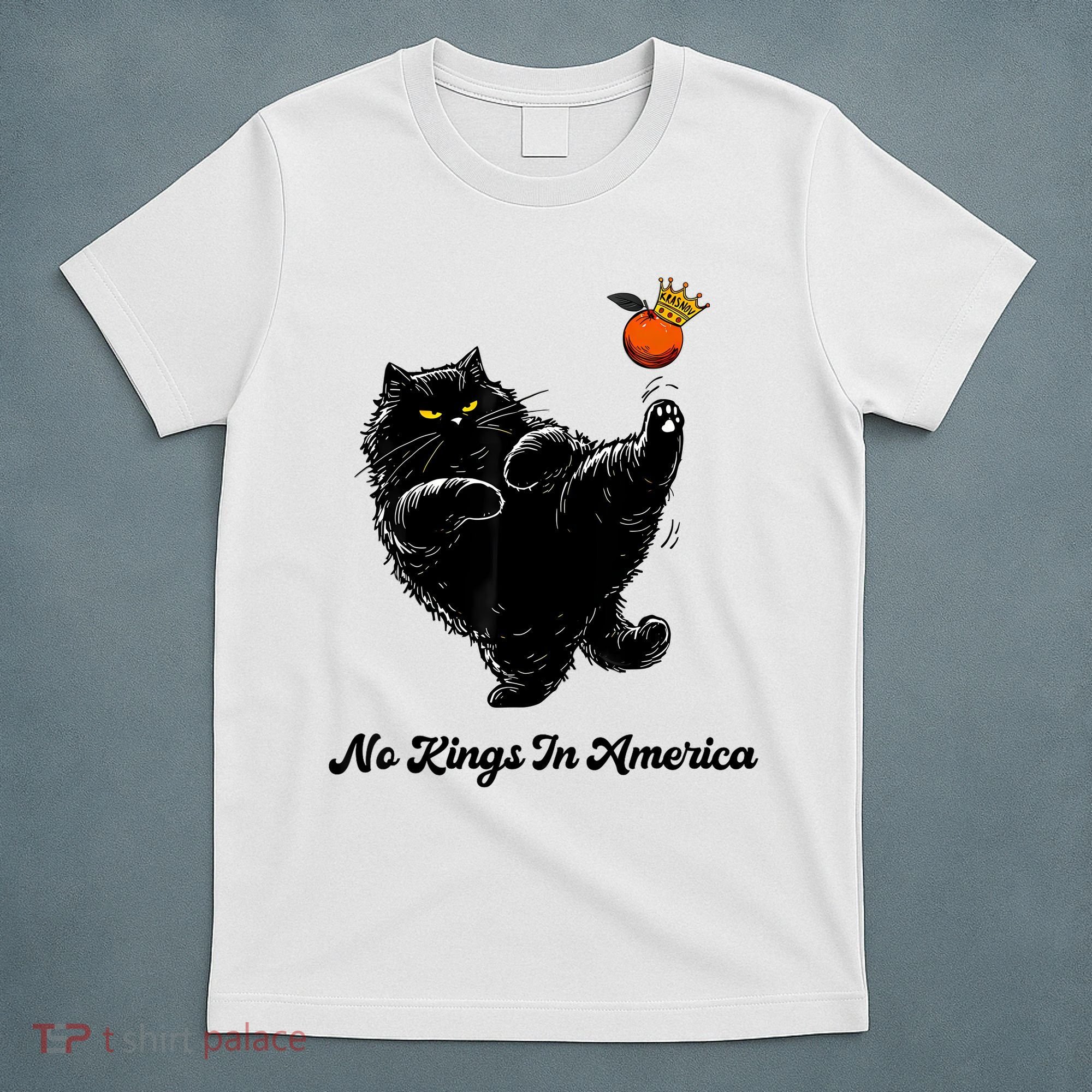 No Kings In America We The People Political  T-Shirt