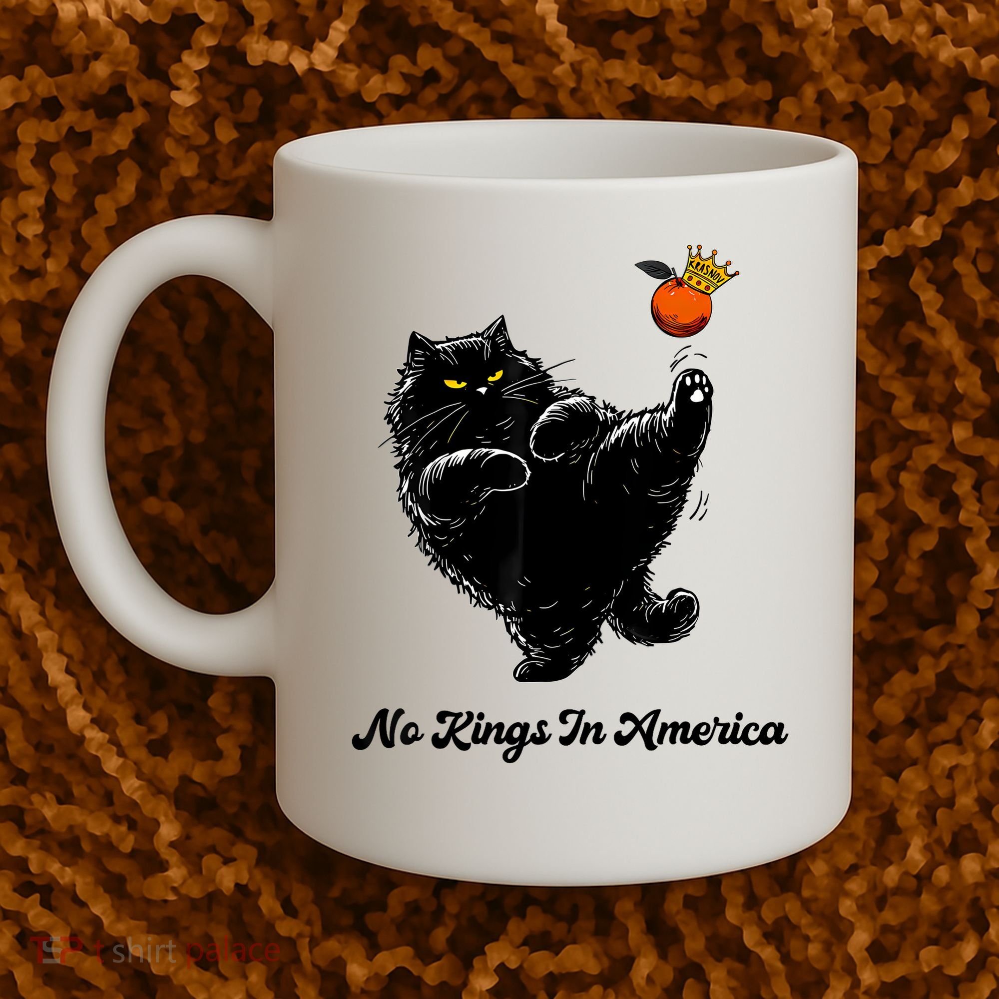 No Kings In America We The People Political  Coffee Mug
