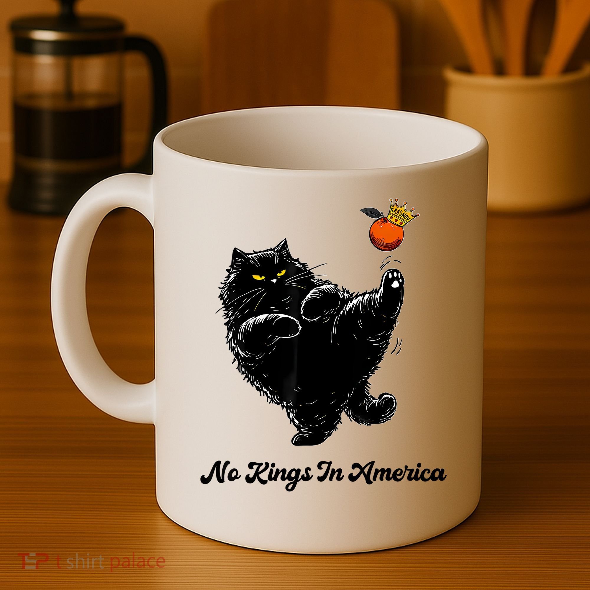No Kings In America We The People Political  Coffee Mug