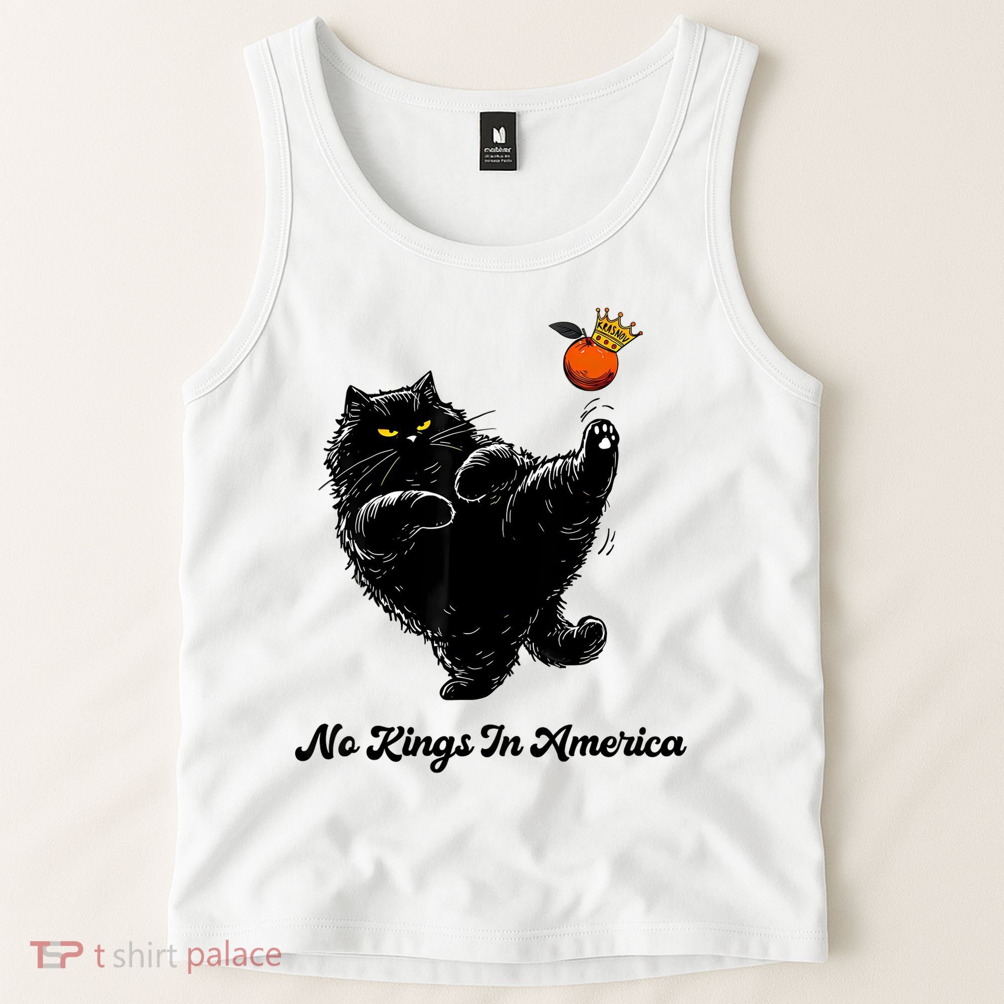 No Kings In America We The People Political  Tank Top