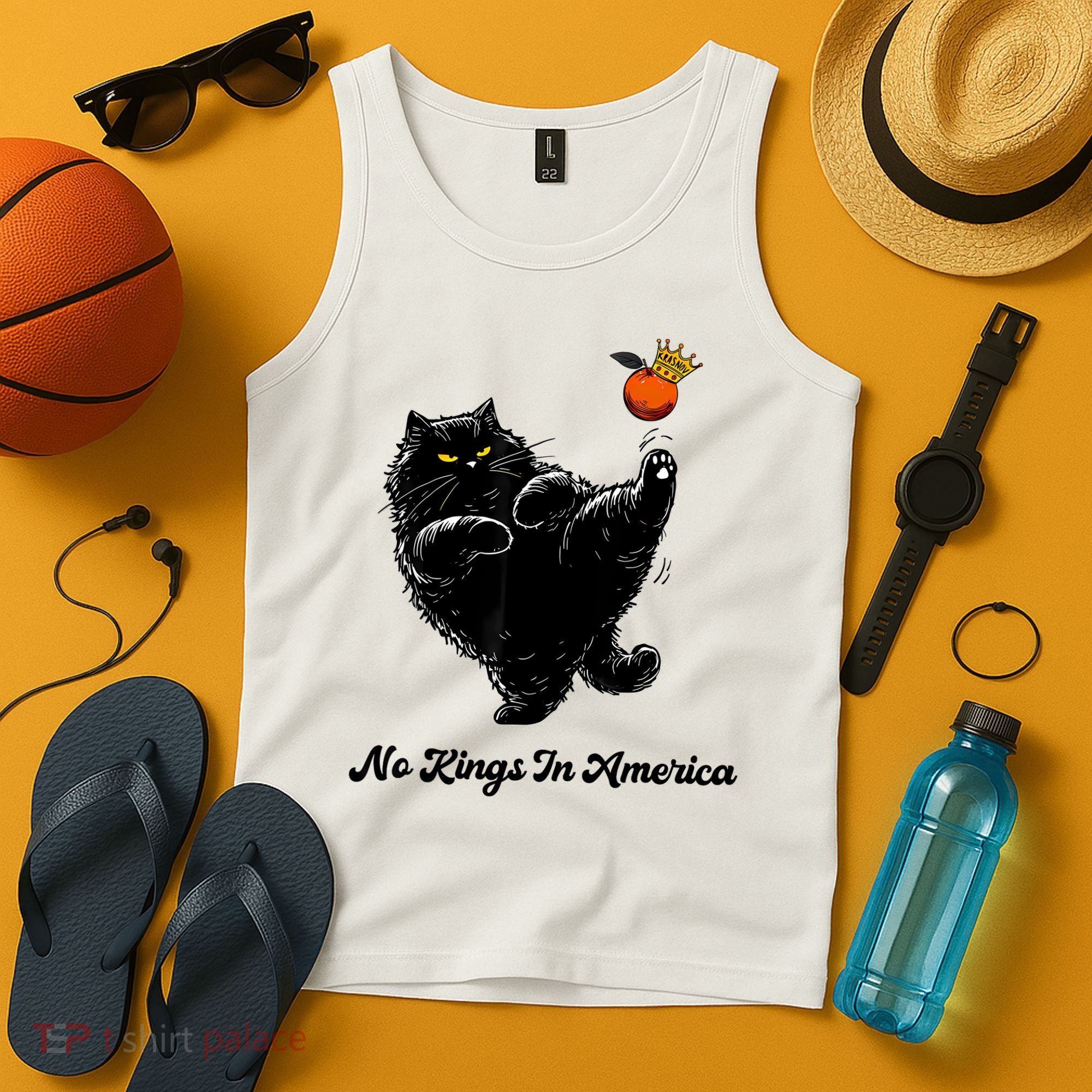 No Kings In America We The People Political  Tank Top