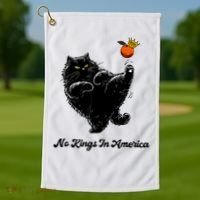 No Kings In America We The People Political  Golf Towel thumb 1