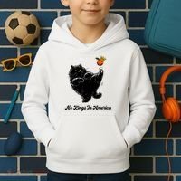 No Kings In America We The People Political  Kids Hoodie thumb 2