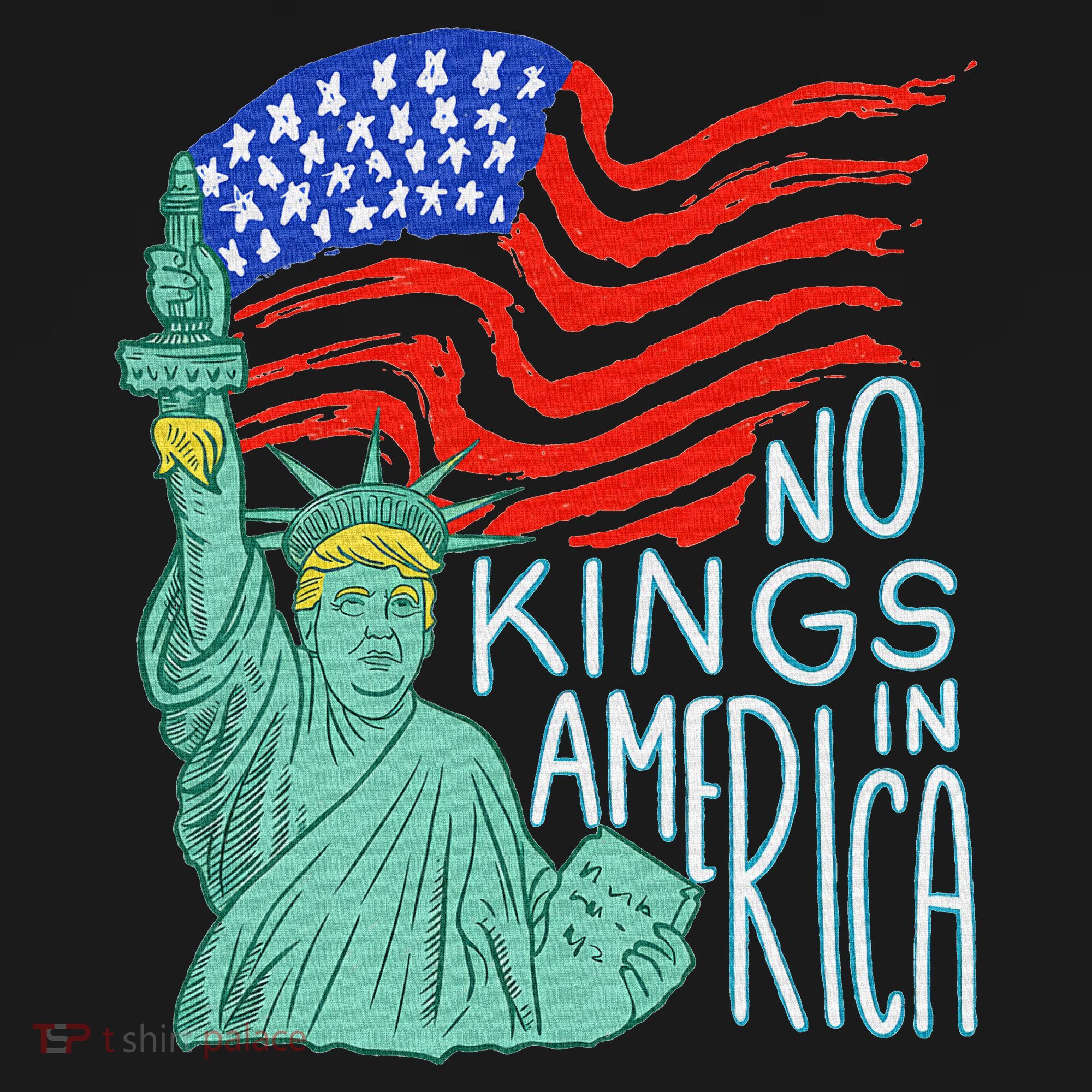 No Kings In America We The People Political Women's Hoodie