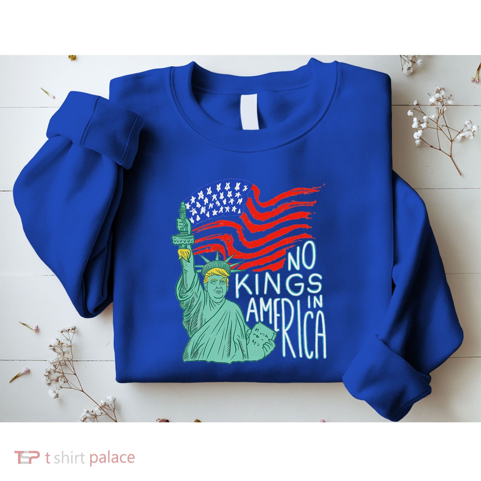 No Kings In America We The People Political Sweatshirt