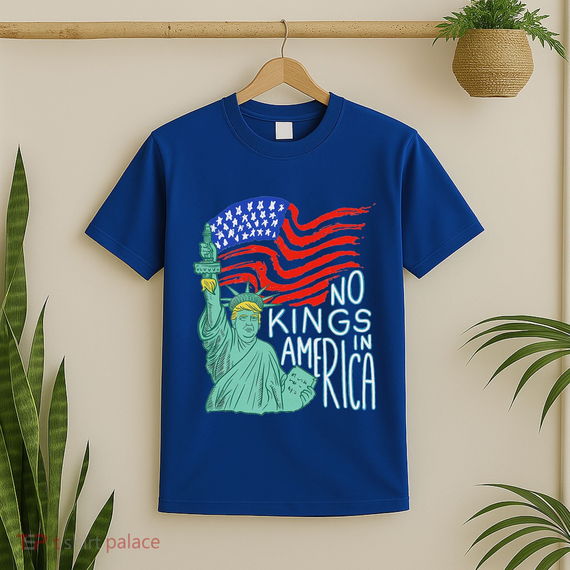 No Kings In America We The People Political T-Shirt