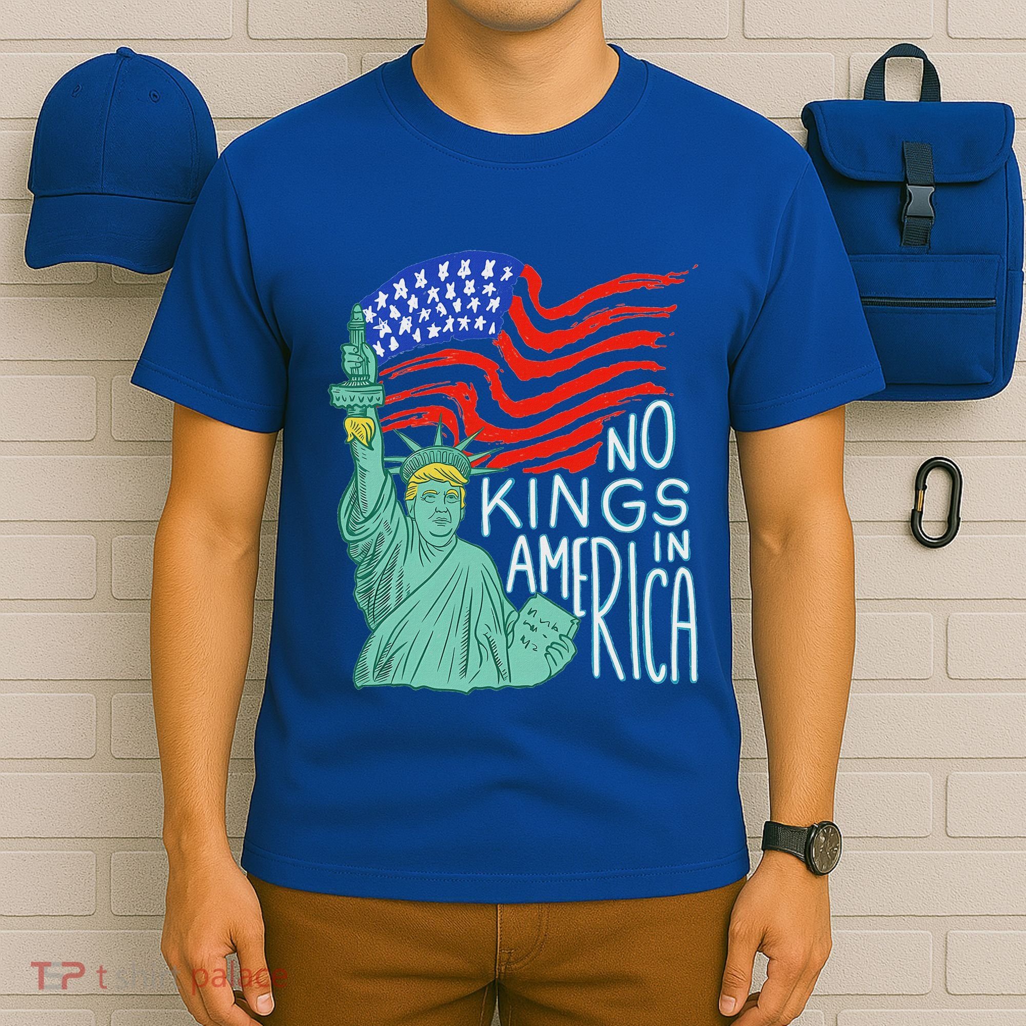 No Kings In America We The People Political T-Shirt