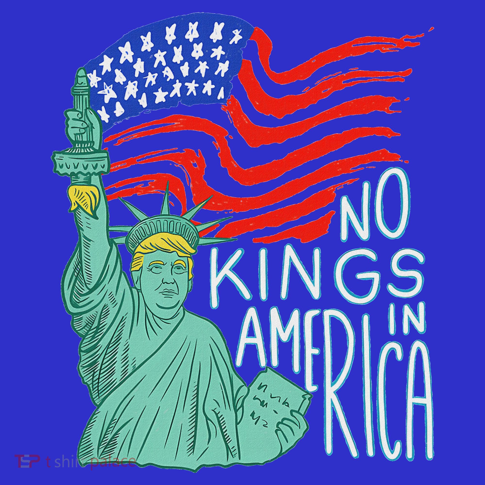 No Kings In America We The People Political Women's Tank Top