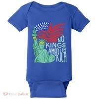 No Kings In America We The People Political Baby Bodysuit thumb 0