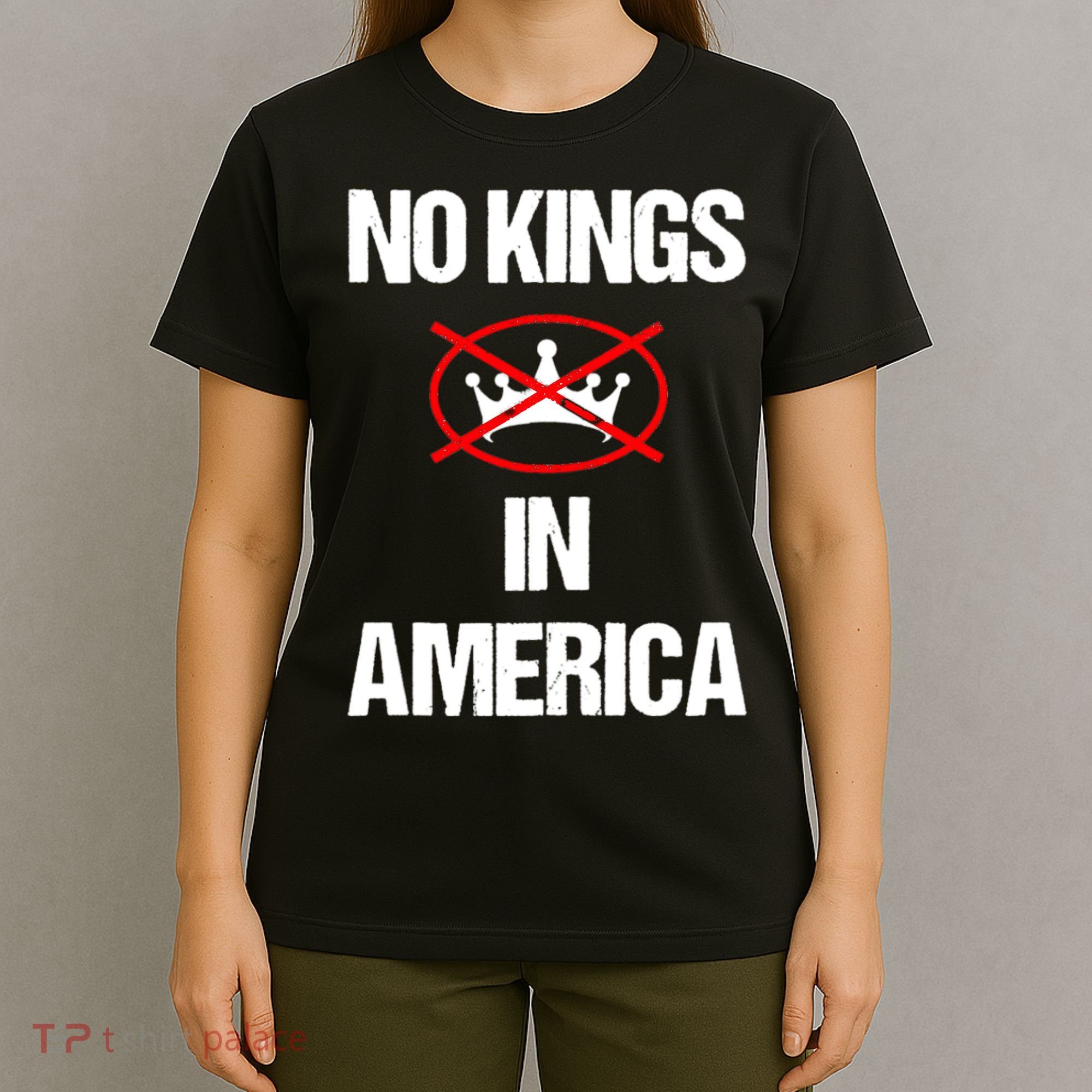 No Kings In America Supreme Court Protest T-Shirt