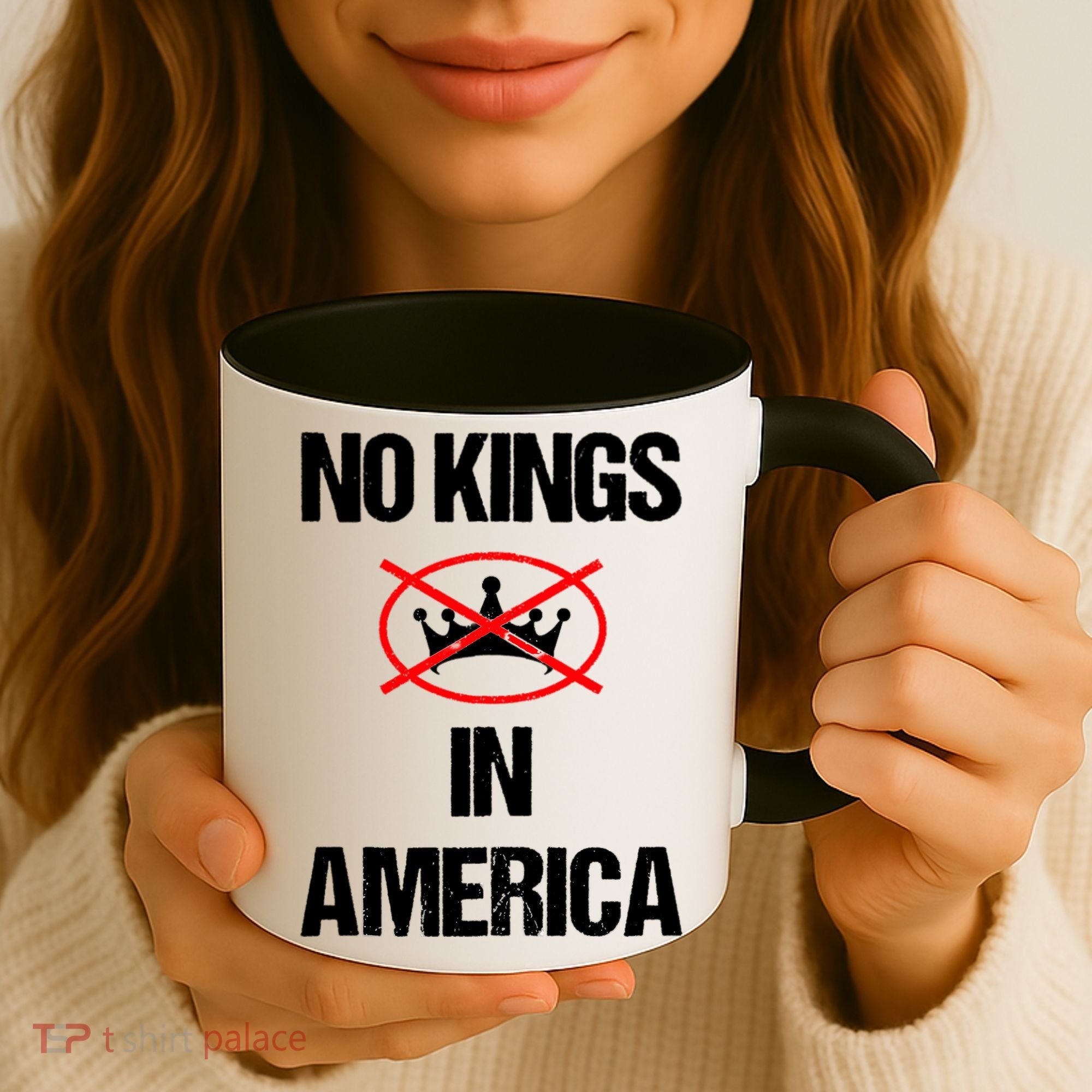 No Kings In America Supreme Court Protest Coffee Mug