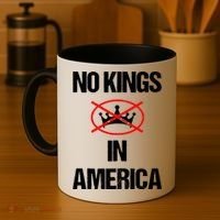 No Kings In America Supreme Court Protest Coffee Mug thumb 4
