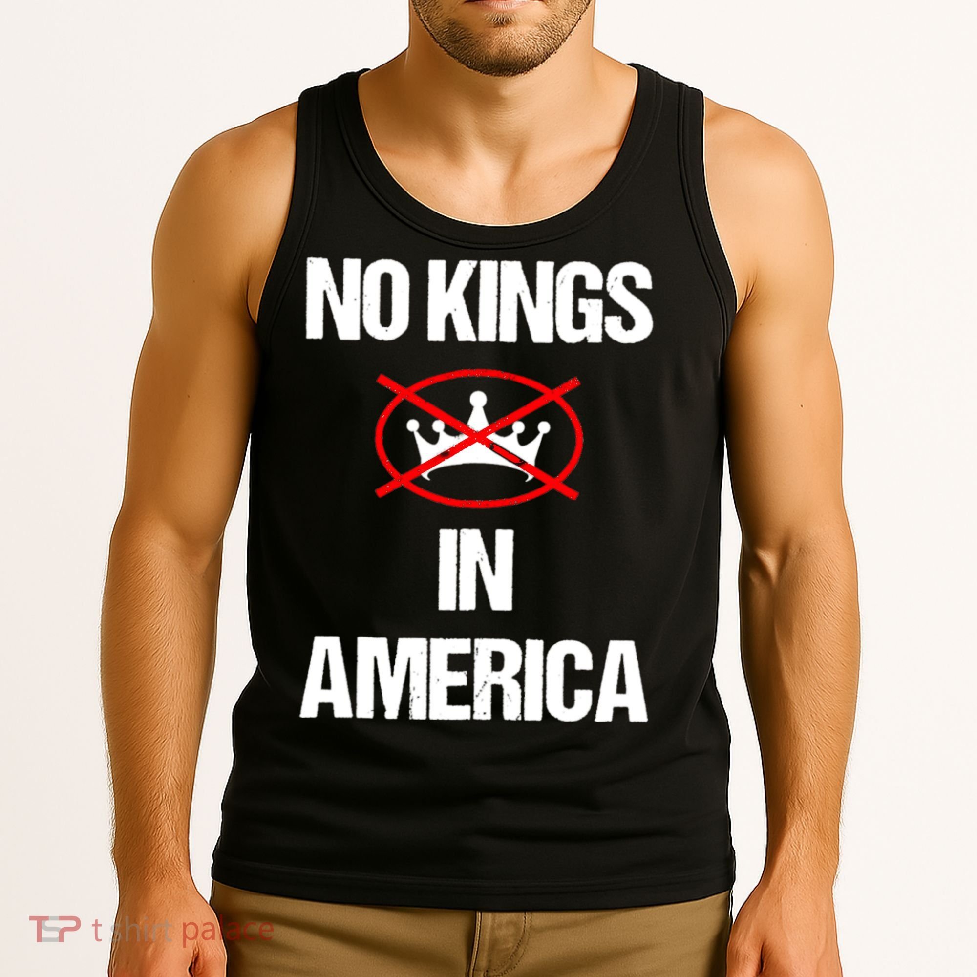 No Kings In America Supreme Court Protest Tank Top