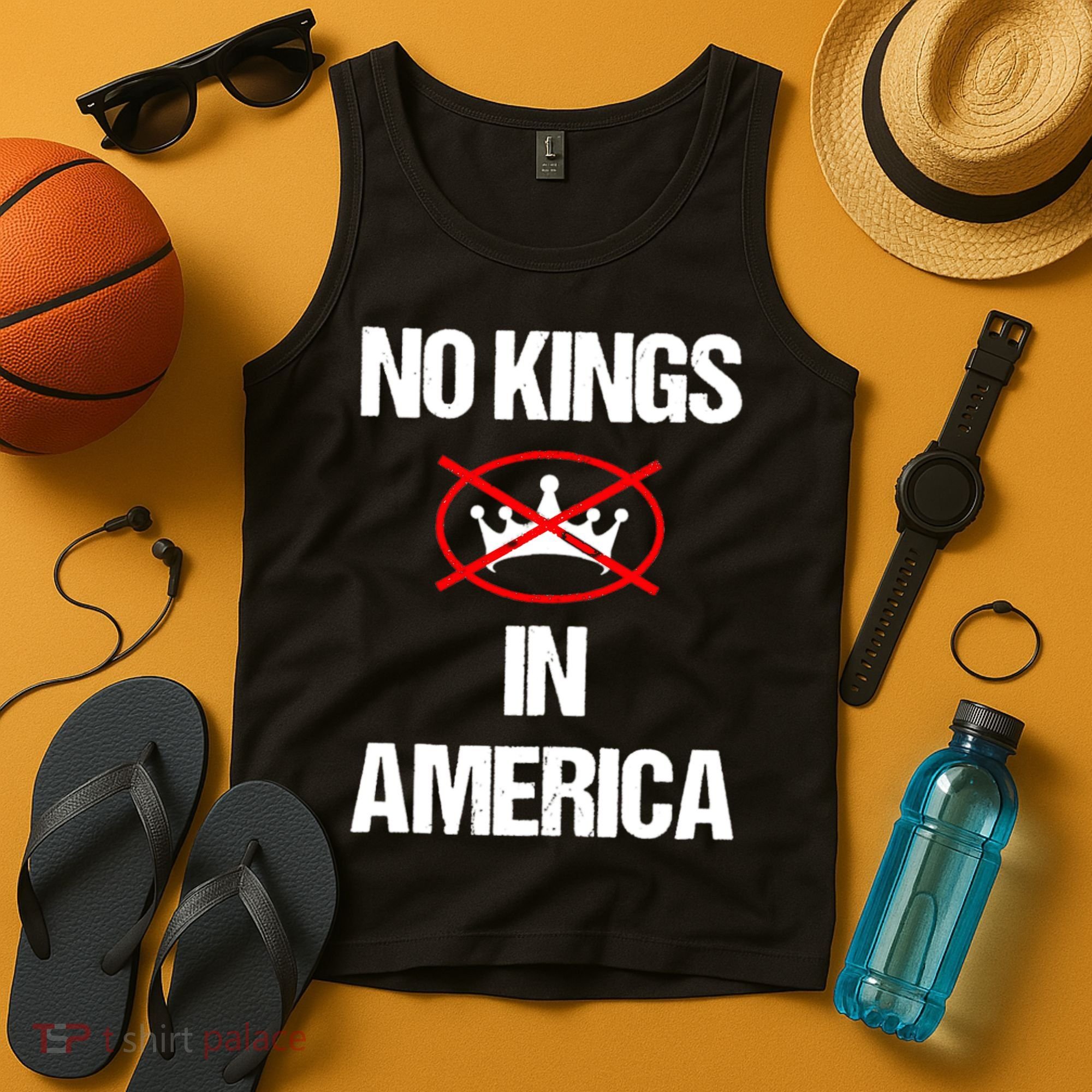 No Kings In America Supreme Court Protest Tank Top
