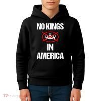 No Kings In America Supreme Court Protest Kids Hoodie thumb 4