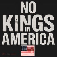 No Kings In America Democracy Anti Trump America No King Women's Hoodie thumb 2