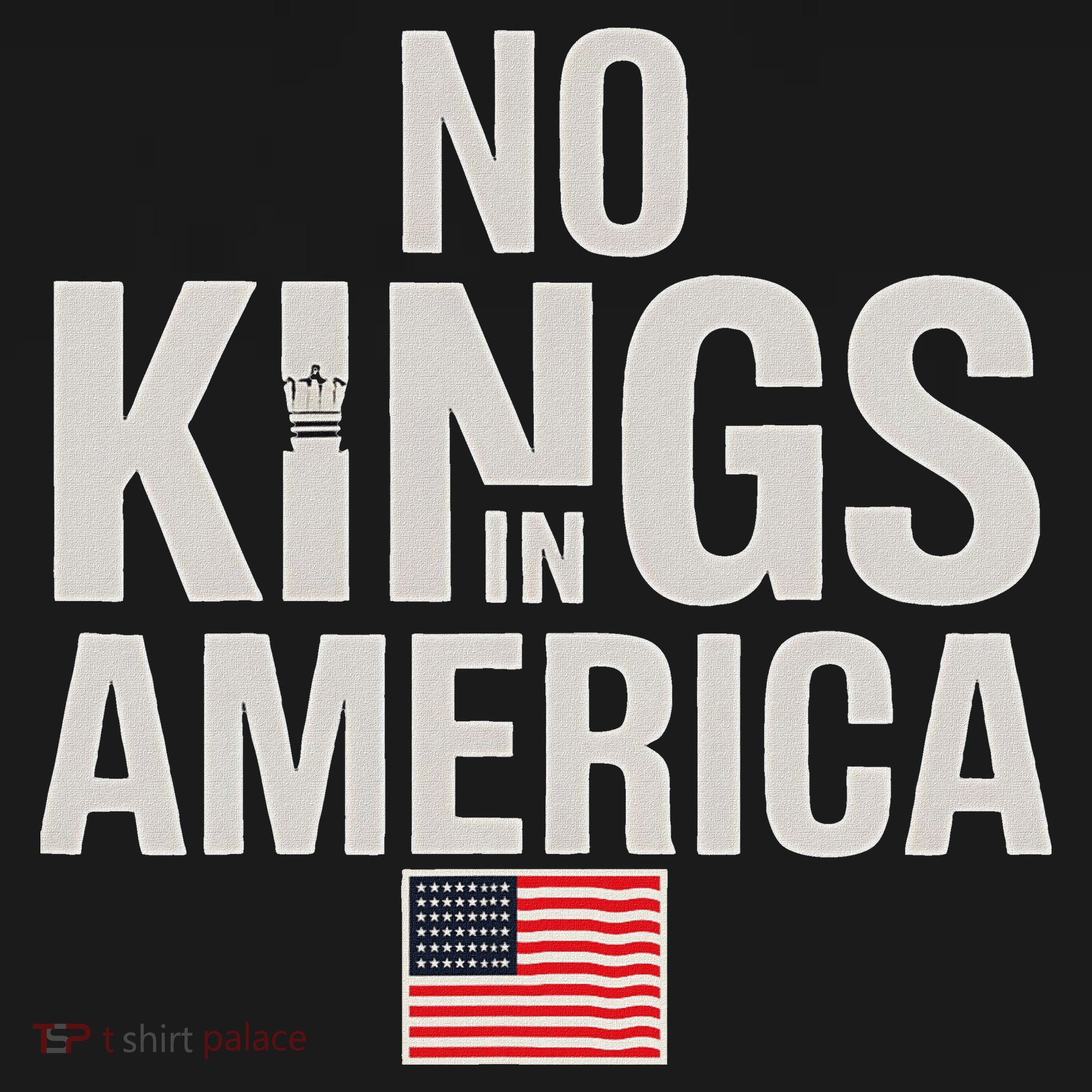 No Kings In America Democracy Anti Trump America No King Women's Tank Top