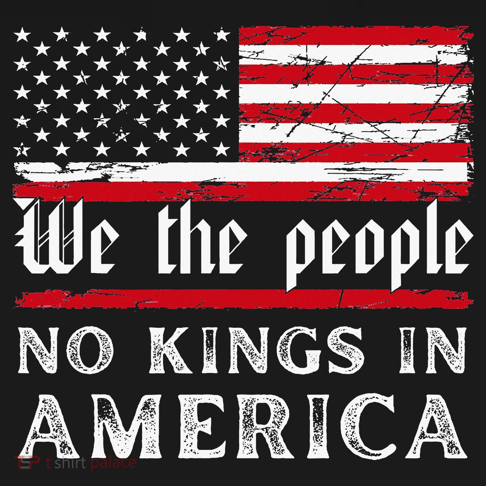 No Kings In America We The People Women's Hoodie