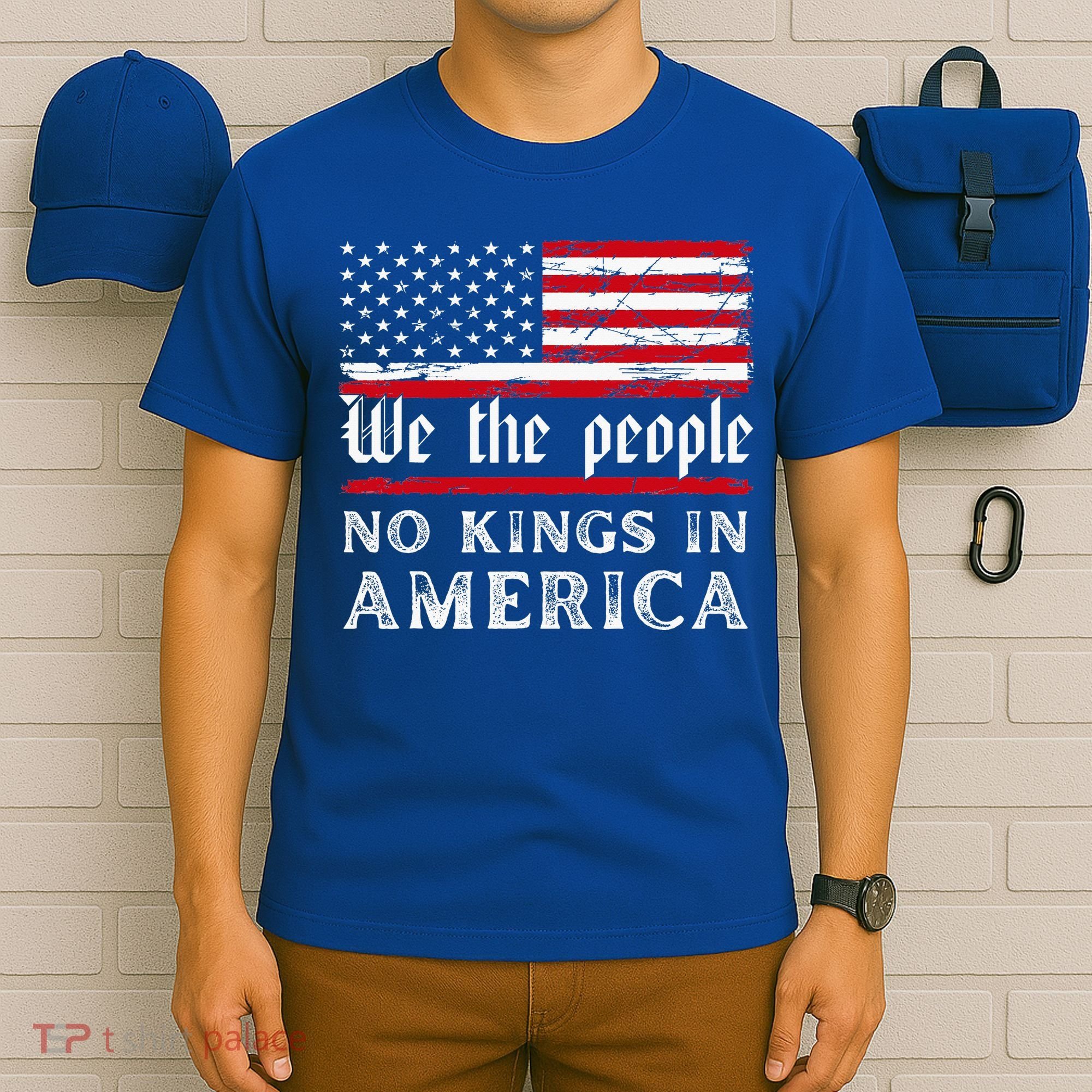 No Kings In America We The People T-Shirt