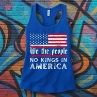 No Kings In America We The People Women's Tank Top thumb 3