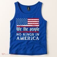 No Kings In America We The People Tank Top thumb 2