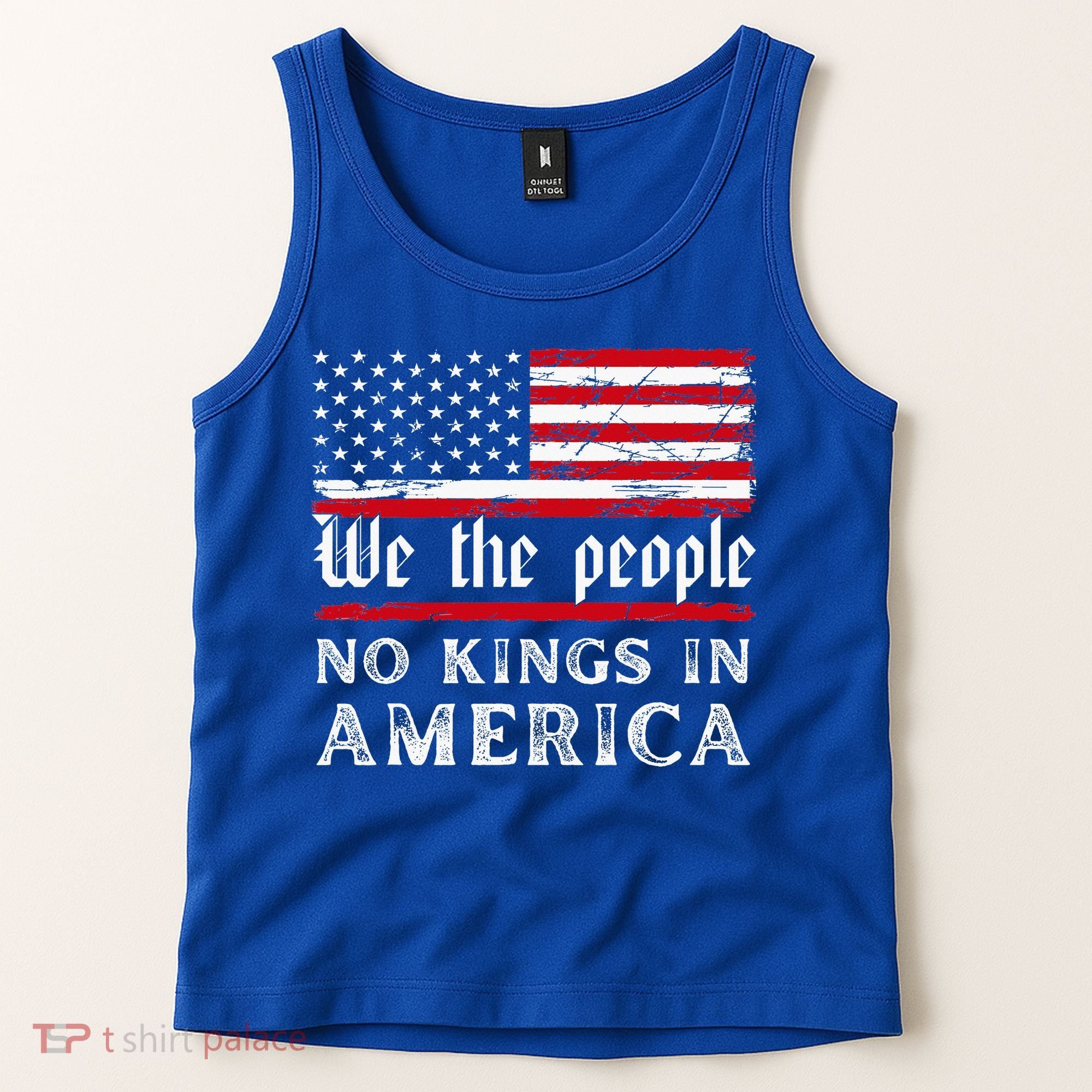 No Kings In America We The People Tank Top