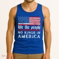 No Kings In America We The People Tank Top thumb 3