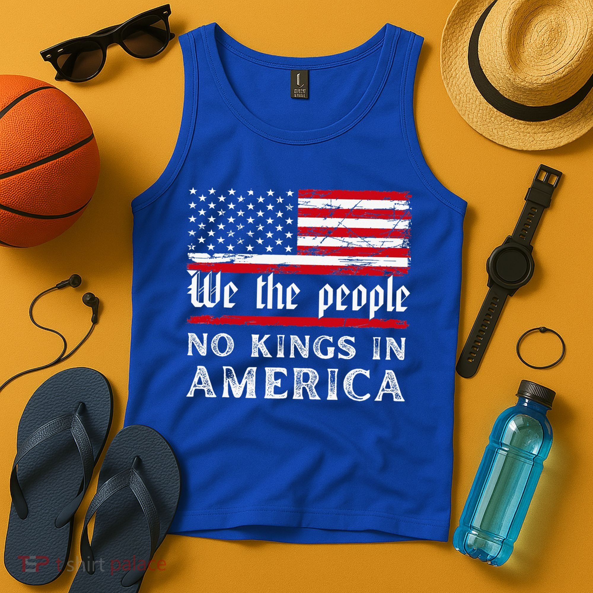 No Kings In America We The People Tank Top